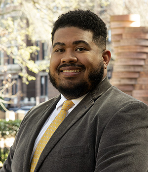 Assistant director of undergraduate admissions Jerry Brown, Jr.